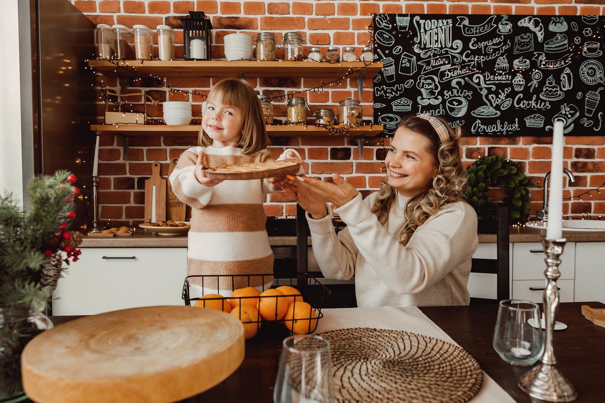 Cozy studio kitchen inviting visitors